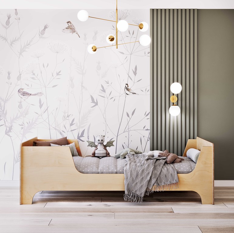 Lit enfant en contreplaqué 80 × 180 cm, version 1 - vue 5