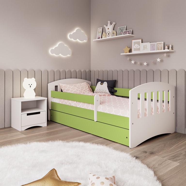 Lit enfant à barreaux, tiroir en option - vue 6