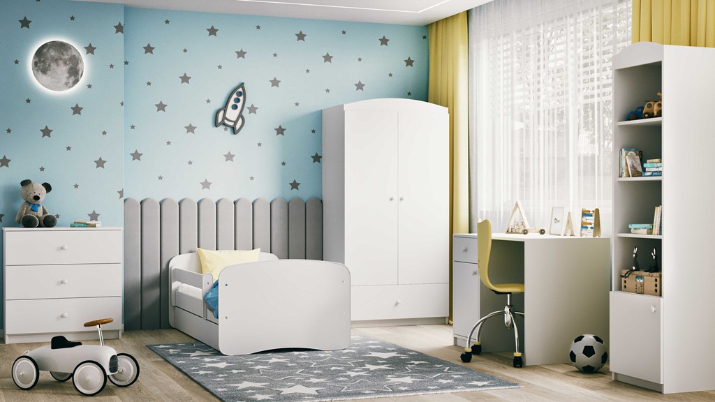 Bibliothèque enfant 1 porte, largeur 46 cm - vue 6