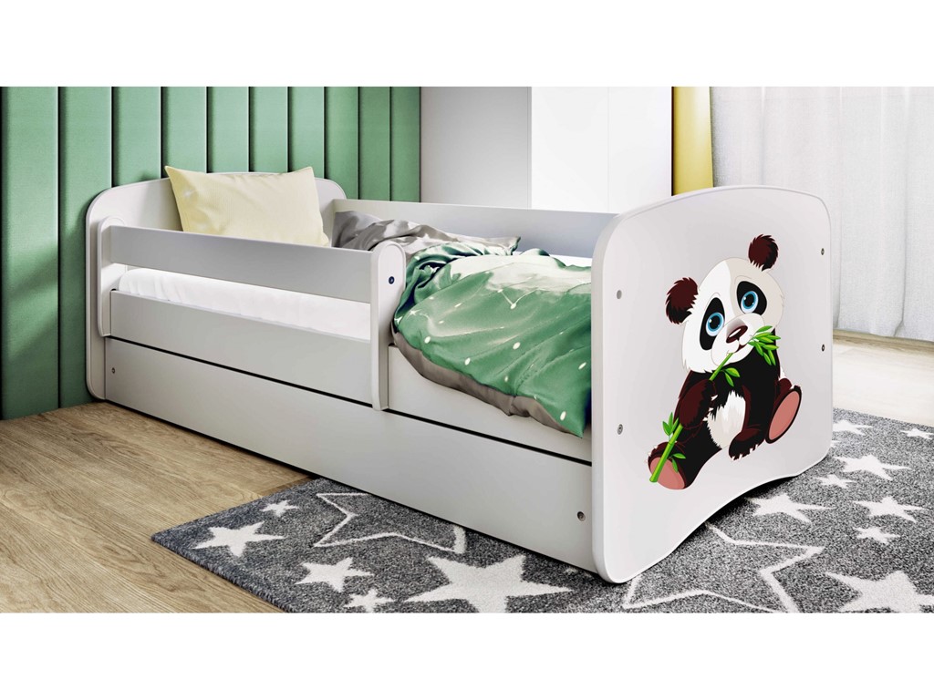 Lit enfant avec dessin et coloris au choix - Panda rêveur - vue 4