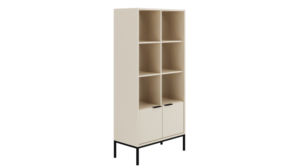 Bibliothèque de salon, largeur 40 cm - vue 3