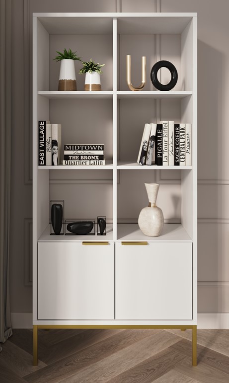 Bibliothèque de salon, largeur 40 cm - vue 5