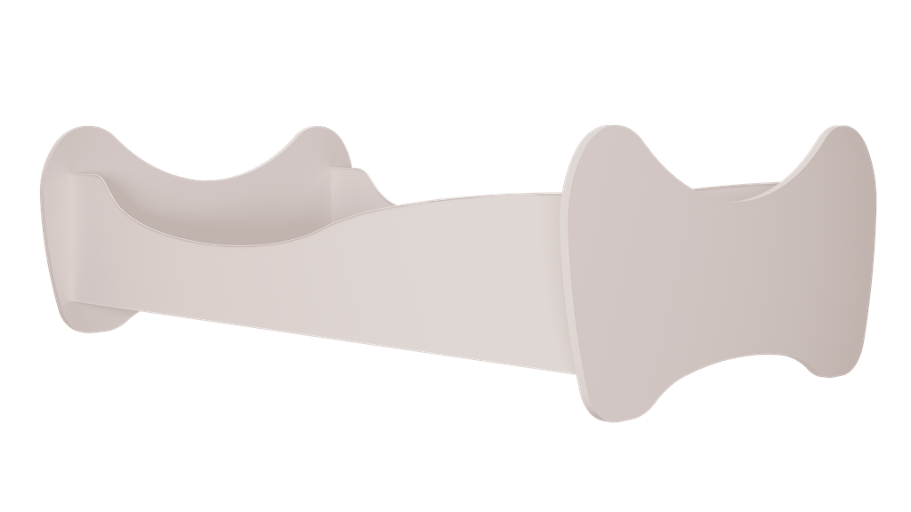 Lit enfant avec finitions douces au choix - vue 3