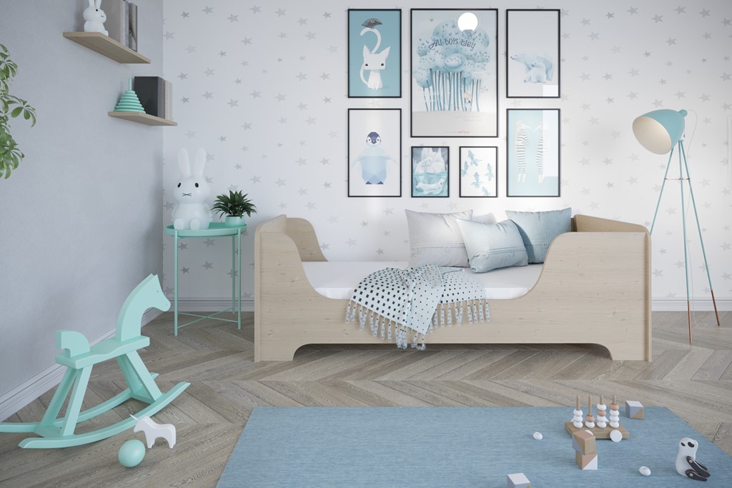 Lit enfant en contreplaqué 80 × 180 cm, version 1 - vue 7