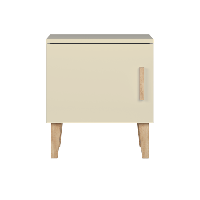 Table de chevet enfant sur pieds en bois - vue 3
