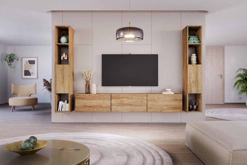 Meuble TV 160 ou 180 cm, finitions au choix - vue 6