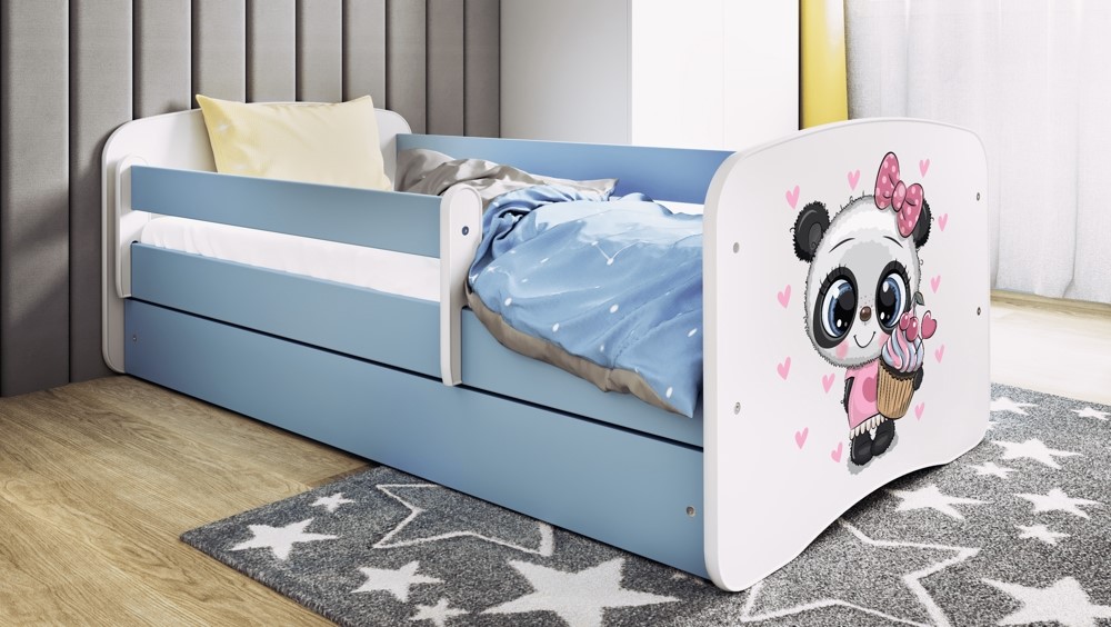 Lit enfant avec dessin et coloris au choix - Panda - vue 6