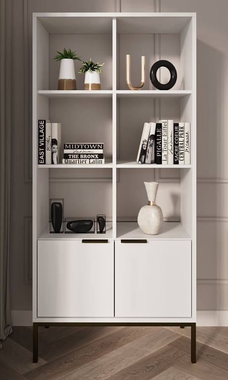 Bibliothèque de salon, largeur 40 cm - vue 5