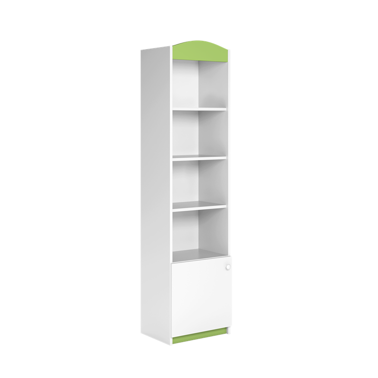Bibliothèque enfant 1 porte, largeur 46 cm - vue 4